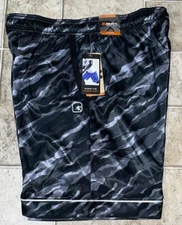NWT Mens And1 Black & Gray Camo 8” Inseam Basketball Gym Shorts Size Large