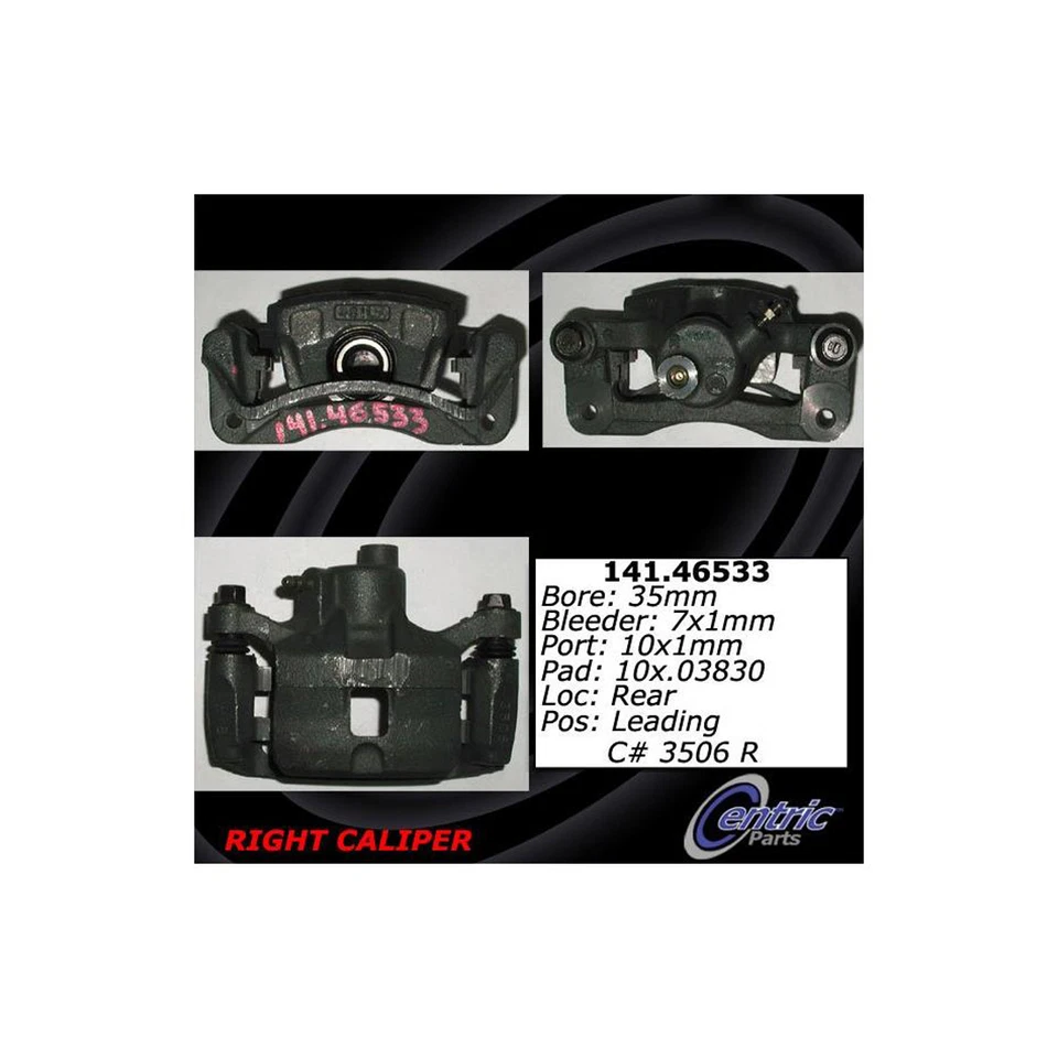 Pinça de freio a disco Centric Parts 2x serve de 1995 a 2000 Dodge Avenger - Imagem 2 de 4