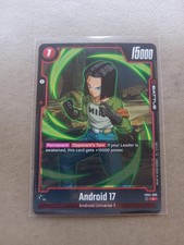 Android 17 FB04-009 C Ultra Limit Dragon Ball Super Lightly Played