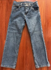 Wrangler Jeans Boys 8 Regular Denim Pants Adjustable Waist ..