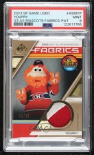 2023-24 SP Game Used All-Star Mascot Fabrics 3/35 Youppi ! PSA 9 MINT Patch i1f