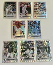 8 Card Lot 2022 Topps Chrome Sonic REFRACTORS Josh Hader Teoscar Connor Wong RC 