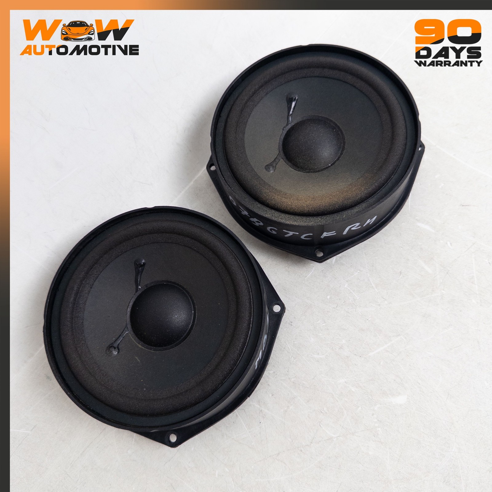 04-13 BENTLEY CONTINENTAL GTC FLYING SPUR LEFT RIGHT DOOR BASS LOUDSPEAKER OEM