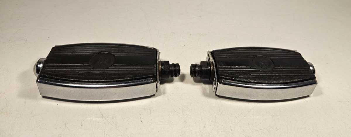 Pédales De Vélo De Route Raleigh Années 60 - Quill Super Course - Qualité Reconstruite - Vintage