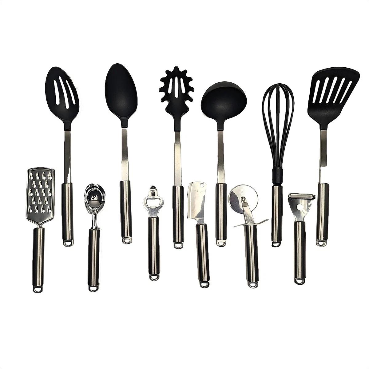 12 Pc Kitchen Tools Gadgets Utensils Set Spatula Home Baking Cooking Essentials