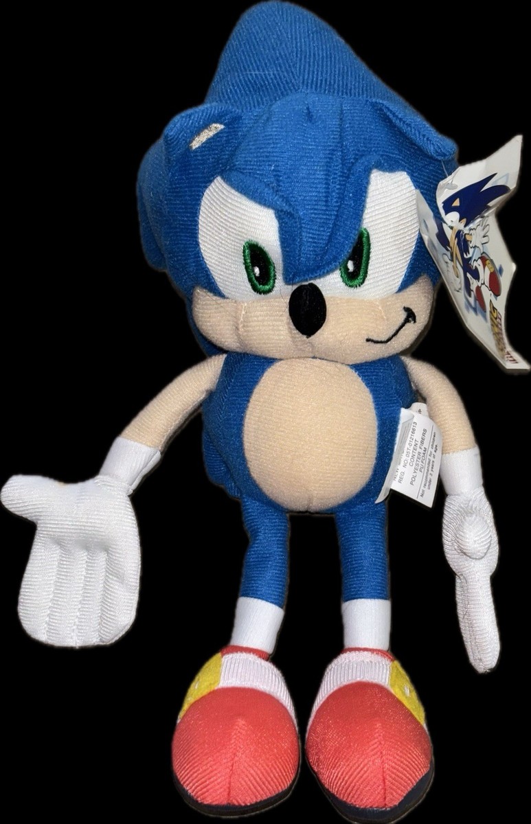 NEW NWT Sonic The Hedgehog Plush 8