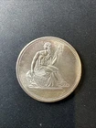 Vintage Seated Liberty 1 Troy oz .999 Fine Silver Round Ounce (A)