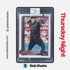 2025 TOPPS UPDATE #US318 RHETT LOWDER RC DEBUT ROOKIE