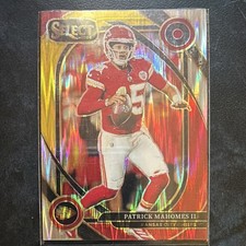 Panini 2024 Select Patrick Mahomes II Prizm Club Level #223 red and yellow prizm
