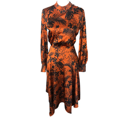 Future Collective Long Sleeve Mock Neck Asymmetrical A-Line Dress Size XXS