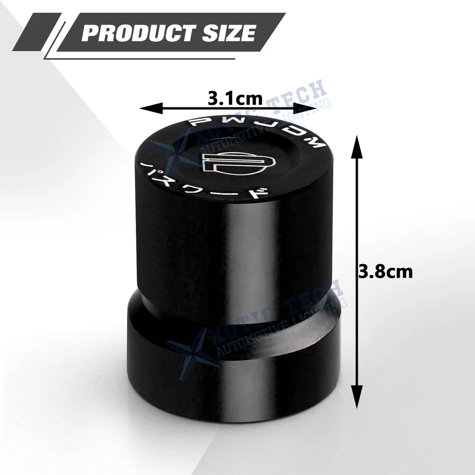 Tapa decorativa de válvula solenoide atornillable estilo deportivo para motor Honda serie B D H VTEC Foto 2 de 4