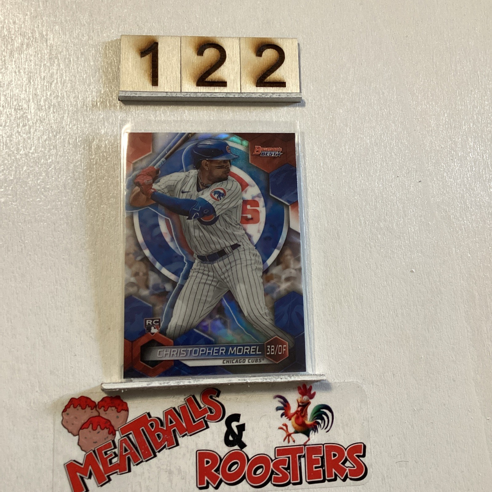 2023 Bowman's Best Refractor #45 Christopher Morel Rookie