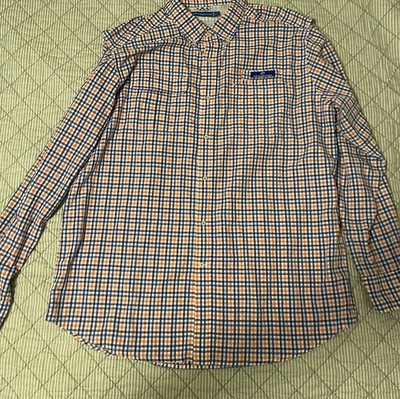 Mens Southern Tide Button Down Shirt XL Mesh Back Fishing