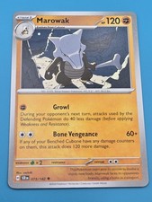 Marowak SV07: Stellar Crown 073/142 Pokemon Card NM