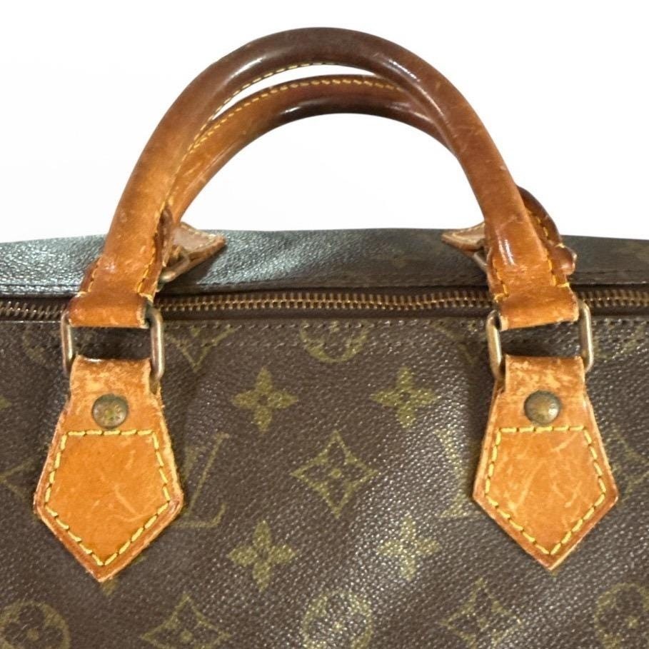 Louis Vuitton Vintage Monogram Speedy 35 thumbnail 4