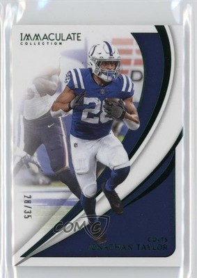 2024 Panini Immaculate Action Emerald 28/35 Jonathan Taylor #43 0us8