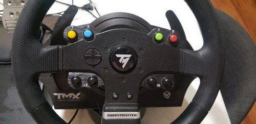 Thrustmaster TMX PRO Force Feedback Racing Wheel & TP3A Pedal Set. No Shifter - Picture 2 of 13