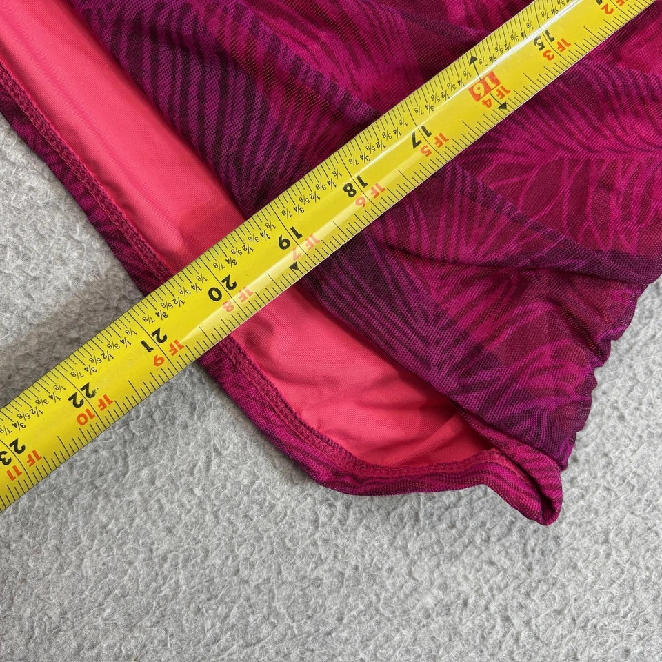 Traje de baño tankini Lauren Ralph Lauren Top para mujer talla 8 rosa halter calce adelgazante Foto 4 de 4