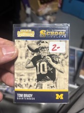 TOM BRADY ~ 2016 PANINI CONTENDERS OLD SCHOOL COLORS ~CARD #25 ~ N. E. PATRIOTS