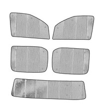 Window Sun Shade Full Set for Ram 1500 Extended 2019-2025 Ram 1500 Extended Cab