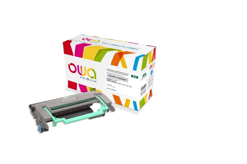 ARMOR K12082OW TAMBOUR REMANUFACTURÉ NOIR COMPATIBLE C13S051099 EPSON© - Photo 1/1