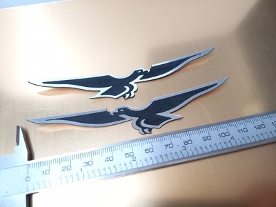 eagle hepco und becker embleme moto guzzi logo adler moto guzzi