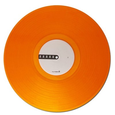 Stokyo x Fugitives of Funk, orange - Algoriddim djay PRO AI 12'' Control Vinyl -