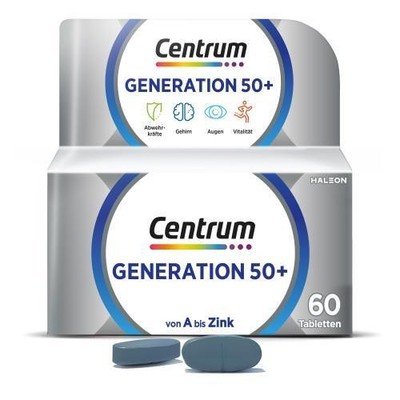 2x CENTRUM Generation 50+ Tabletten 60 ST
