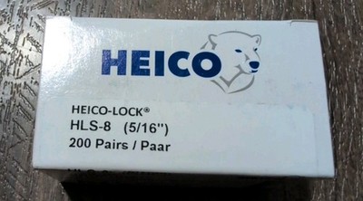 HEICO-LOCK HLS-8 Wedge Lock Washer Bolt Size 5/16'' 8mm Steel Zinc Flake 200 Pair
