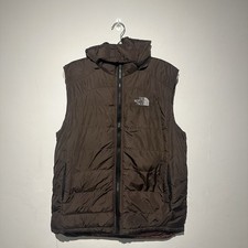 Brown Women’s XL The North Face Puffer Gilet/ Body Warmer (Also Fits Men’s XL)