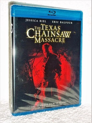 Texas Chainsaw Massacre 2003 (Blu-ray, 2009) NE Jessica Biel Eric Balfour horror