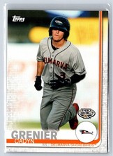 2019 Topps Pro Debut 126 Cadyn Grenier Delmarva Shorebirds Baseball Card