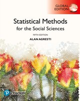 Alan Agresti | Statistical Methods For The Social Sciences, Global Edition