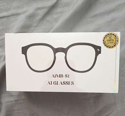 Ai Glasses Smart Glasses Model AiMB-S1 MPN AiMB-S1 Wi-Fi Connectivity