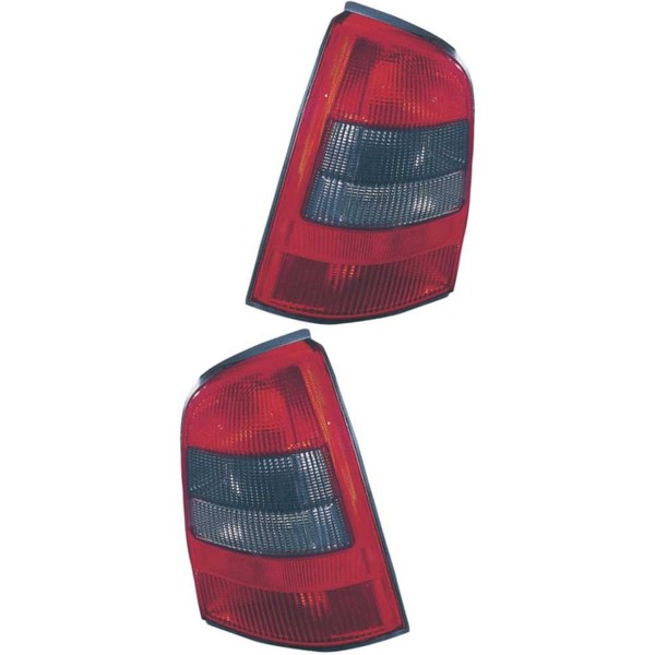 RüCkleuchten Heckleuchten Set Links & Rechts Rot FüR Opel Vectra B Caravan 31_-image