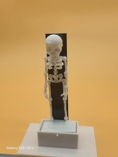 3D Printed Dancing Skeleton Aquarium Ornament Air Driven Fish Tank Deco