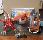 LEGO Vikings: Viking Catapult Versus the Nidhogg Dragon 7017 Complete