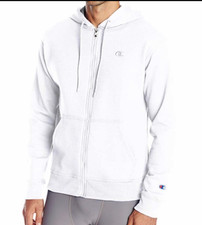 Champion Adult Powerblend Full-Zip Hooded Sweatshirt -Size XXL New