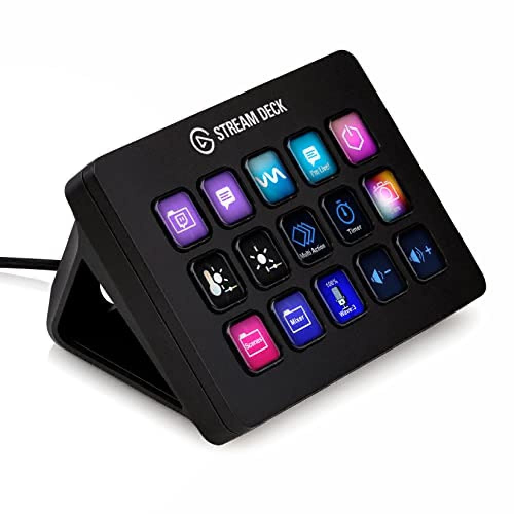 (TG. 15 Tasti (MK.2)) Elgato Stream Deck MK.2 – Controller da studio, 15 tasti