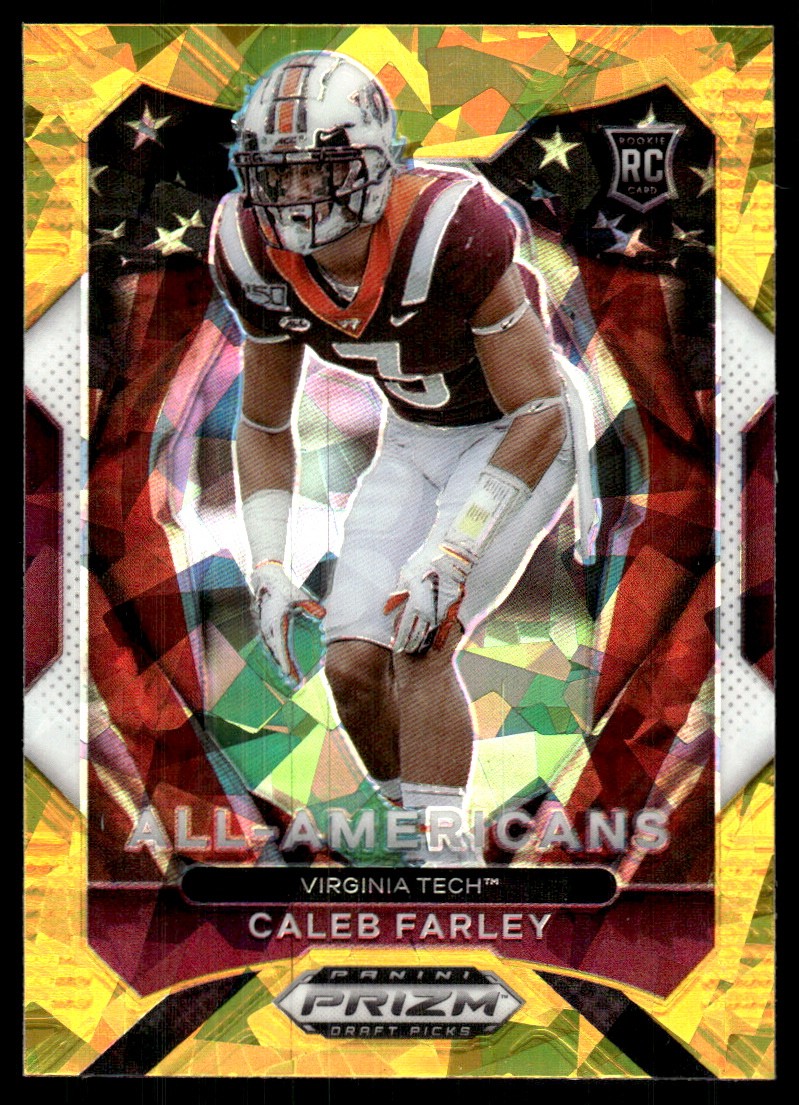 Caleb Farley Panini Prizm Draft Picks #198 Base