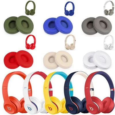 Cuscini auricolari ricambio per cuffie on-ear wireless Beats Solo 2 e Solo 3