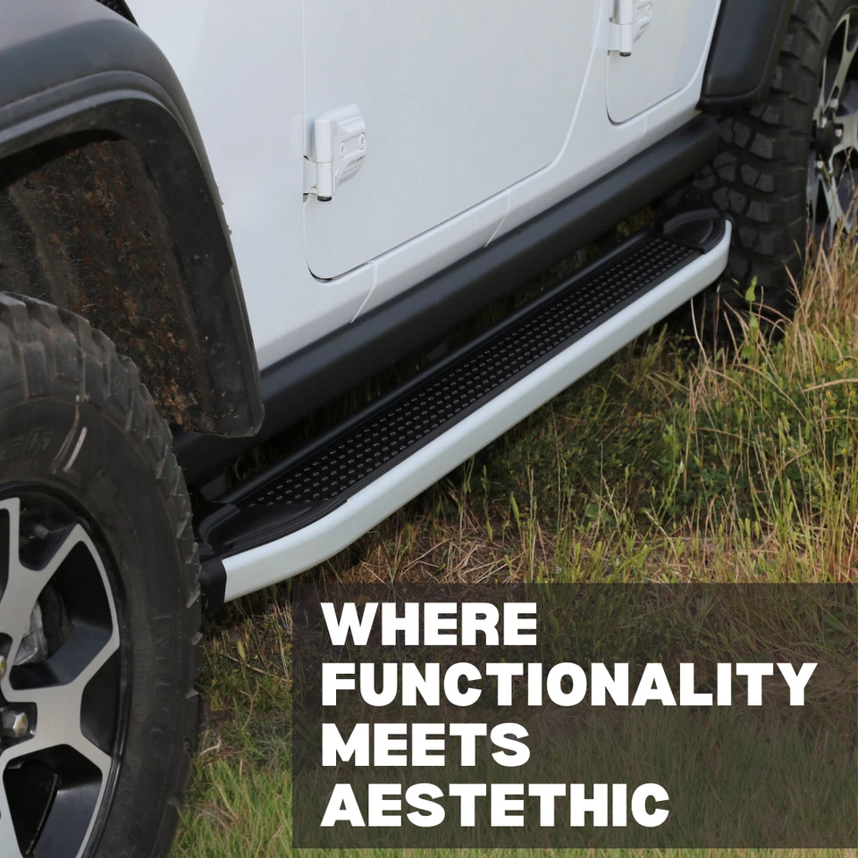 estriberas de 5,2" para Land Rover Range Rover Sport 2006-2013 - 350 lb - negras Foto 3 de 4