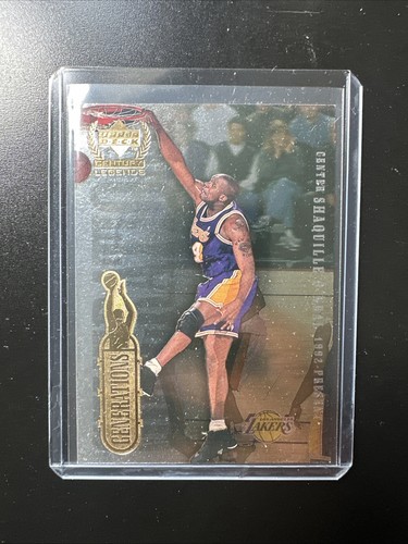 1999 Upper Deck Century Legends Generations Shaquille O'Neal Wilt Chamberlain