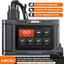 Heavy Equipment Diagnostic DPF Regen Truck Scanner Machinery Scan Tool Diesel