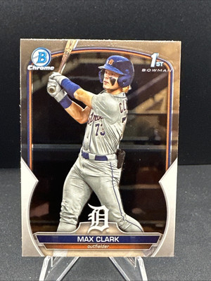 #ad 2023 Bowman Draft #BDC 76 Max Clark RC Detroit Tigers $6.99