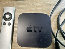 Apple TV Digital HD Media Streamer Black HDMI...