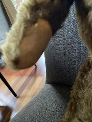 17” ANTIQUE 1930s KNICKERBOCKER METAL NOSE MOHAIR TEDDY BEAR | eBay