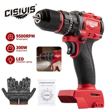 CISIVIS 35N.m Brushless Drill Driver Bare Tool for Milwaukee M18 Battery