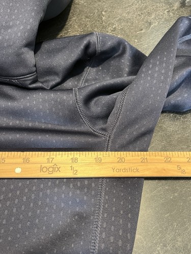 Nike CHICAGO BEARS Sudadera con Capucha Azul Marino Negro NFL Ajuste Térmico Para Hombre Pequeña - Imagen 4 de 5