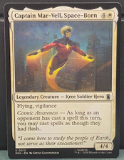 Captain Mar-Vell Space-Born 12 Marvel Super Heroes Card Game Uncommon MTG TCG NM